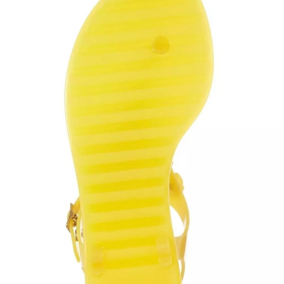 New Coach Tea Rose Jelly Sandals - Picture 5 of 7